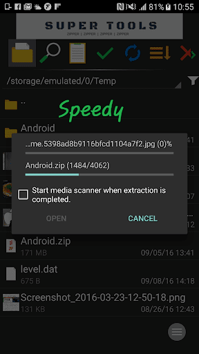 ۷Zipper - File Explorer (zip, - عکس برنامه موبایلی اندروید