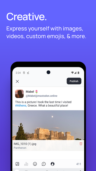 Mastodon - عکس برنامه موبایلی اندروید