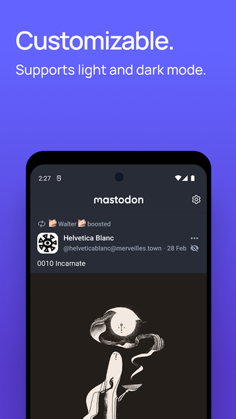 Mastodon - عکس برنامه موبایلی اندروید