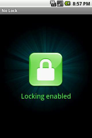 No Lock - Image screenshot of android app