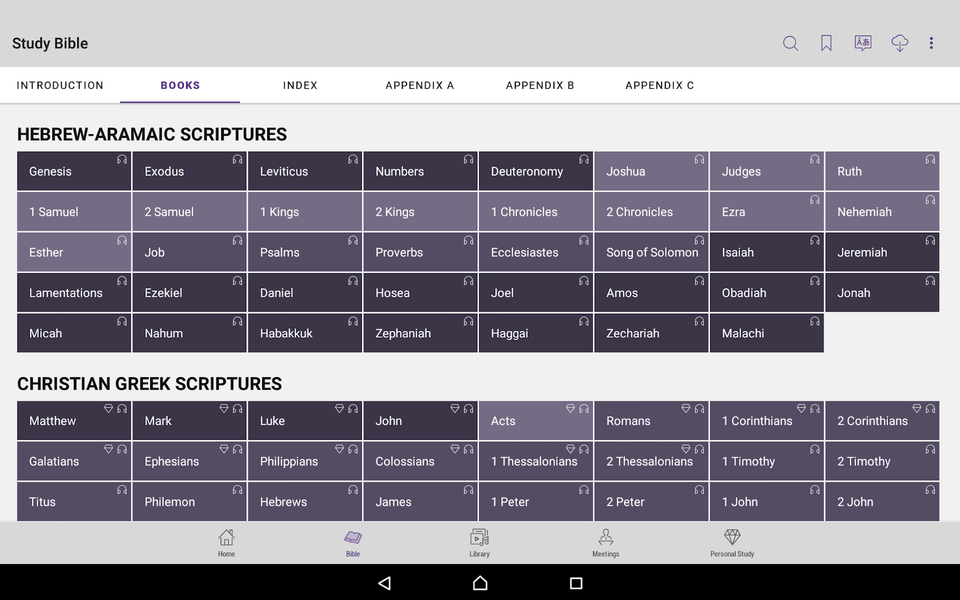 JW Library - عکس برنامه موبایلی اندروید