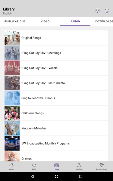 JW Library - عکس برنامه موبایلی اندروید