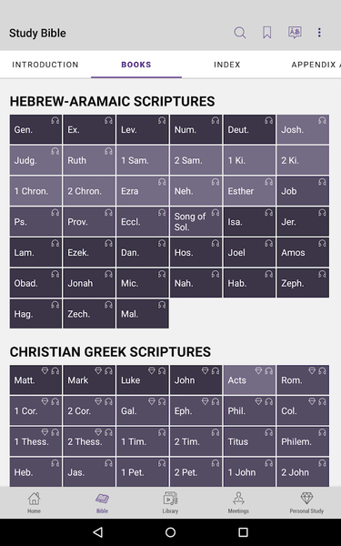 JW Library - عکس برنامه موبایلی اندروید