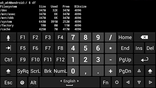 Virtual Keyboard For Android - Image screenshot of android app