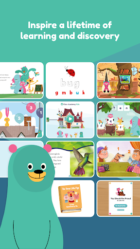 Khan Academy Kids: Learning! - Image screenshot of android app