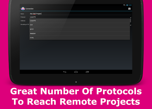 AWD - PHP/HTML/CSS/JS IDE - عکس برنامه موبایلی اندروید