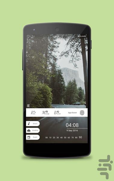 Alner (for Kustom LWP) - Image screenshot of android app