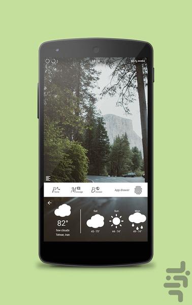 Alner (for Kustom LWP) - Image screenshot of android app