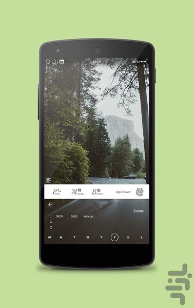 Alner (for Kustom LWP) - Image screenshot of android app