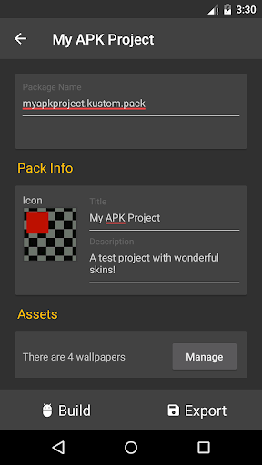 KAPK Kustom Skin Pack Maker - عکس برنامه موبایلی اندروید