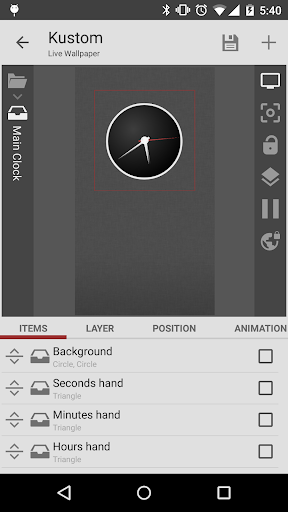 KLWP Live Wallpaper Maker - Image screenshot of android app