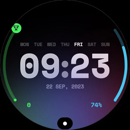 KWCH Kustom Watchface Creator - Image screenshot of android app