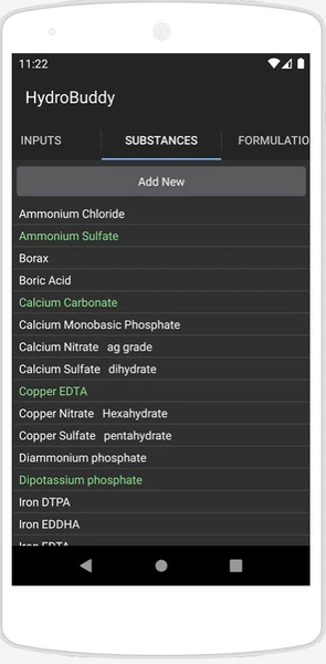 HydroBuddy Hydroponic Nutrient - عکس برنامه موبایلی اندروید