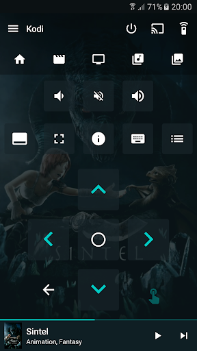 SMS plugin for Yatse - Image screenshot of android app