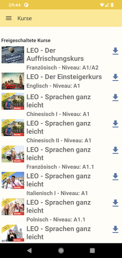 LEO dictionary - Image screenshot of android app