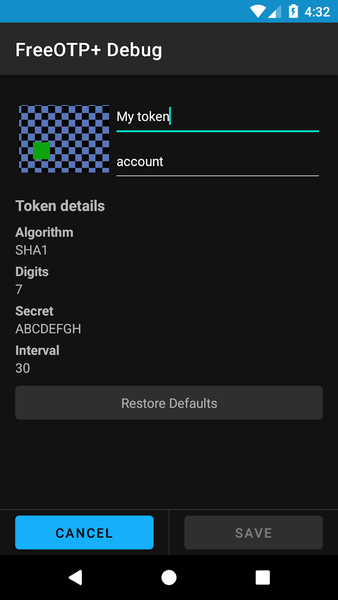 FreeOTP+ (۲FA Authenticator) - عکس برنامه موبایلی اندروید