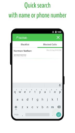 Call Blocker - Blacklist - عکس برنامه موبایلی اندروید