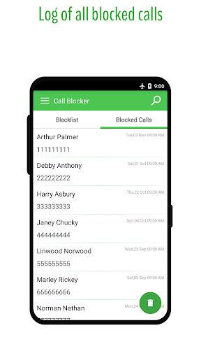 Call Blocker - Blacklist - عکس برنامه موبایلی اندروید