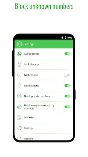 Phone Call Blocker - Blacklist - Image screenshot of android app