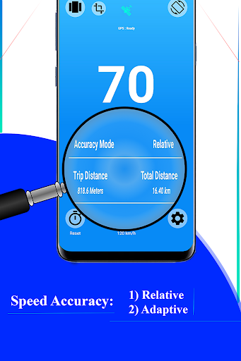 Accurate Speedometer, GPS App - عکس برنامه موبایلی اندروید
