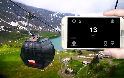Accurate GPS Speedometer - Image screenshot of android app