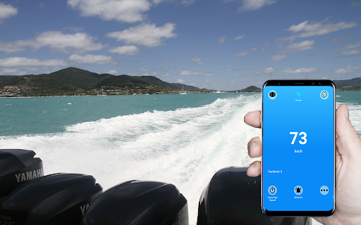 Accurate GPS Speedometer - Image screenshot of android app