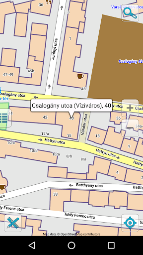 Map of Budapest offline - Image screenshot of android app