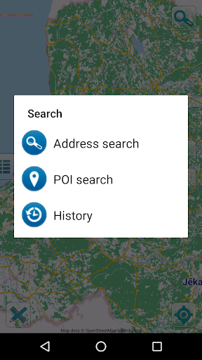 Map of Latvia offline - عکس برنامه موبایلی اندروید