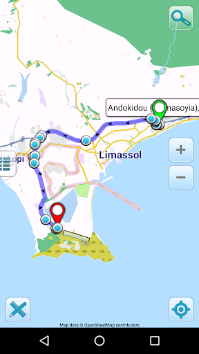 Map of Cyprus offline - Image screenshot of android app