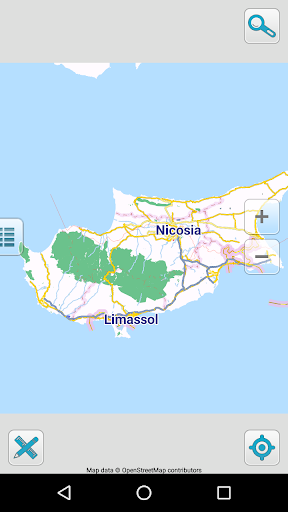 Map of Cyprus offline - Image screenshot of android app