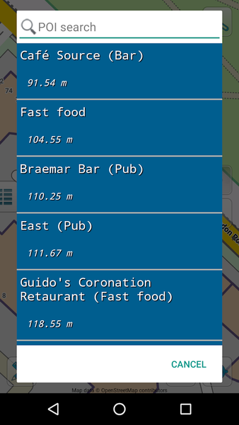 Map of Scotland offline - Image screenshot of android app