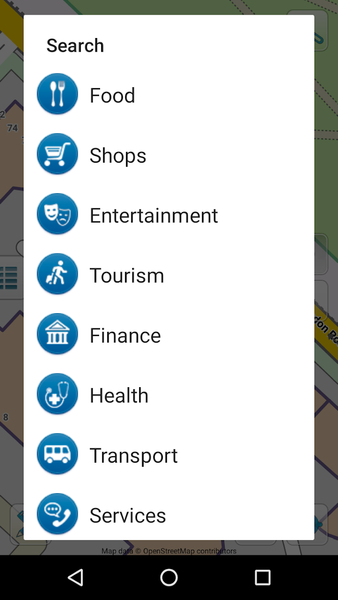 Map of Scotland offline - Image screenshot of android app