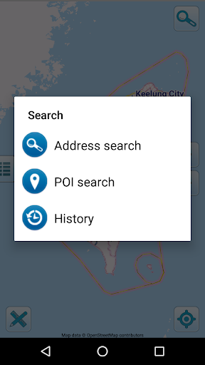 Map of Taiwan offline - Image screenshot of android app
