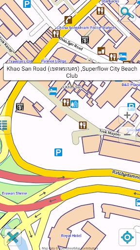 Map of Thailand offline - Image screenshot of android app