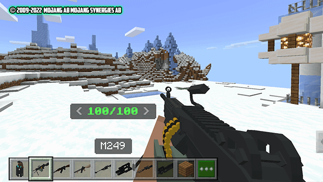 Weapon for minecraft - عکس برنامه موبایلی اندروید