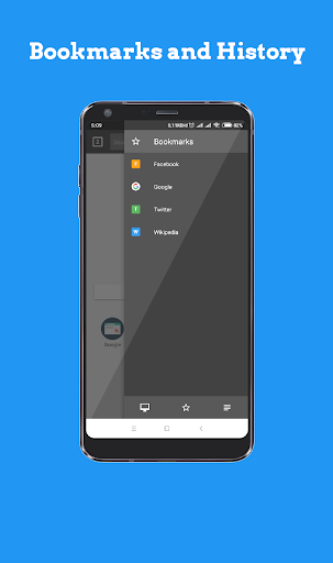 Browser Explorer - عکس برنامه موبایلی اندروید