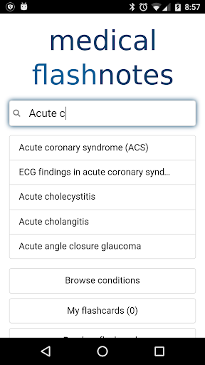 Medical FlashNotes - عکس برنامه موبایلی اندروید