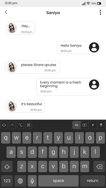 Messages - عکس برنامه موبایلی اندروید
