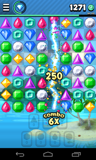Jewels 2 - Gameplay image of android game