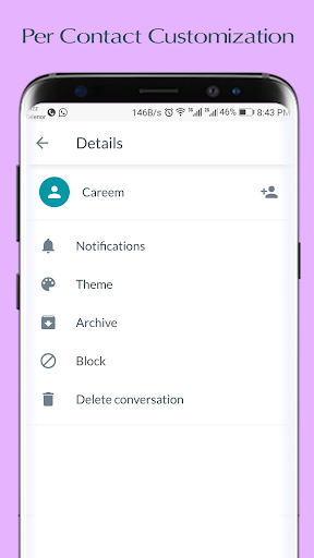 SMS Dual - Android Messaging App - عکس برنامه موبایلی اندروید