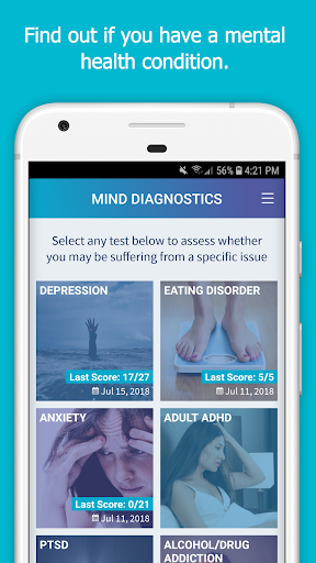 Mental Health Tests - عکس برنامه موبایلی اندروید
