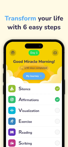 Miracle Morning Routine - عکس برنامه موبایلی اندروید