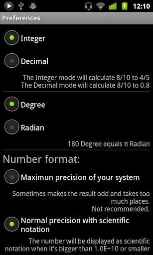 handyCalc Calculator - Image screenshot of android app