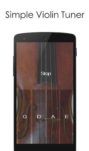 Violin Tuner - Image screenshot of android app