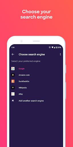 Firefox Focus: No Fuss Browser - عکس برنامه موبایلی اندروید