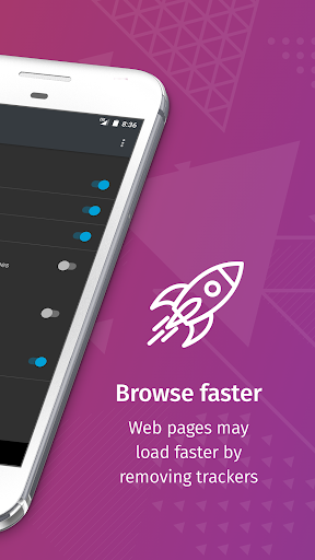 Firefox Klar: No Fuss Browser - Image screenshot of android app