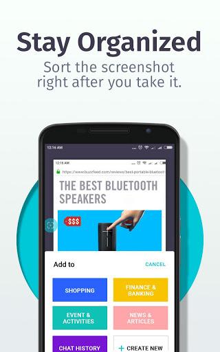 Firefox ScreenshotGo Beta - Find Screenshots Fast - Image screenshot of android app