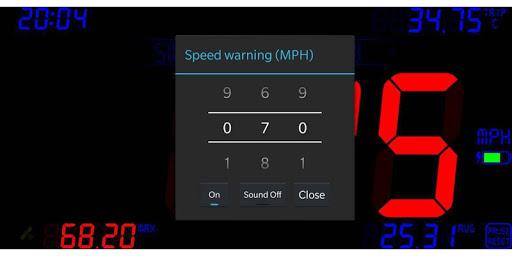 DigiHUD Speedometer - عکس برنامه موبایلی اندروید