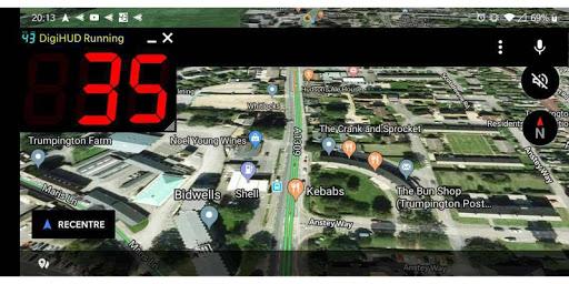 DigiHUD Speedometer - عکس برنامه موبایلی اندروید