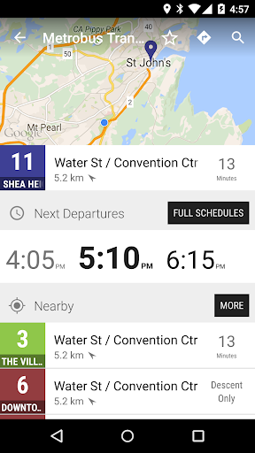 St John's Metrobus Transit Bu… - Image screenshot of android app